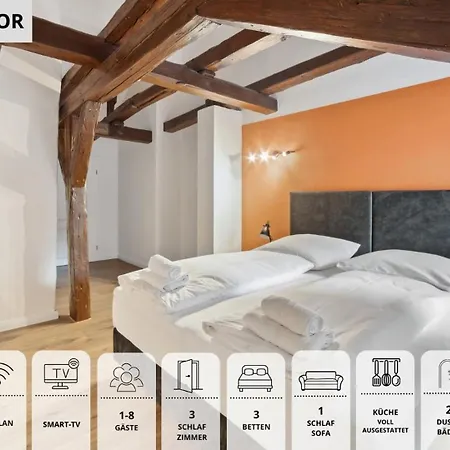 Neu Sandapart32 - 3 Tolle Fewos Von 1-8 Pers Mitten In Der Altstadt * Bamberg