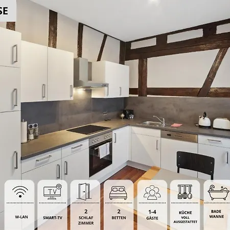 Apartment Neu Sandapart32 - 3 Tolle Fewos Von 1-8 Pers Mitten In Der Altstadt Bamberg